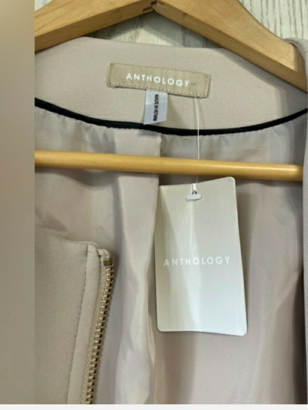 JD Williams ANTHOLOGY Stunning Blazer-Coat Cream Size 24 NWOT - Picture 9 of 13